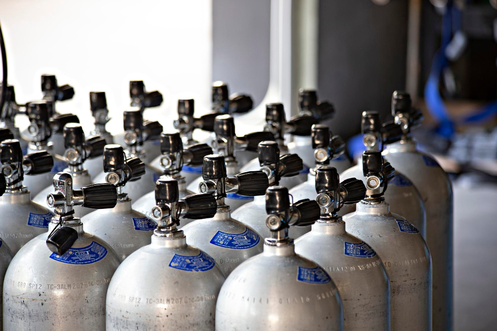 Recarga em Cilindros de Ar Respirável